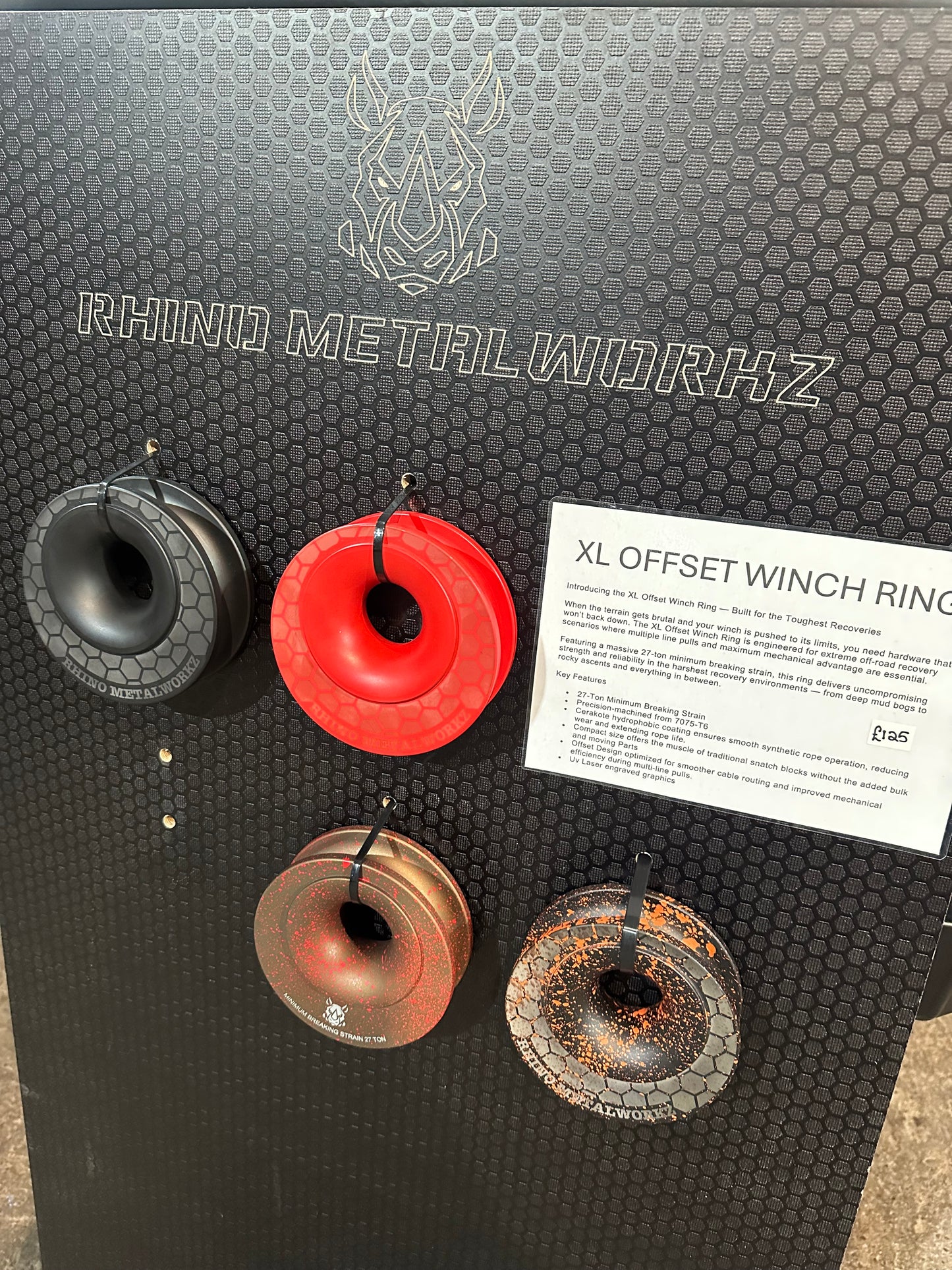 XL Offset winch ring