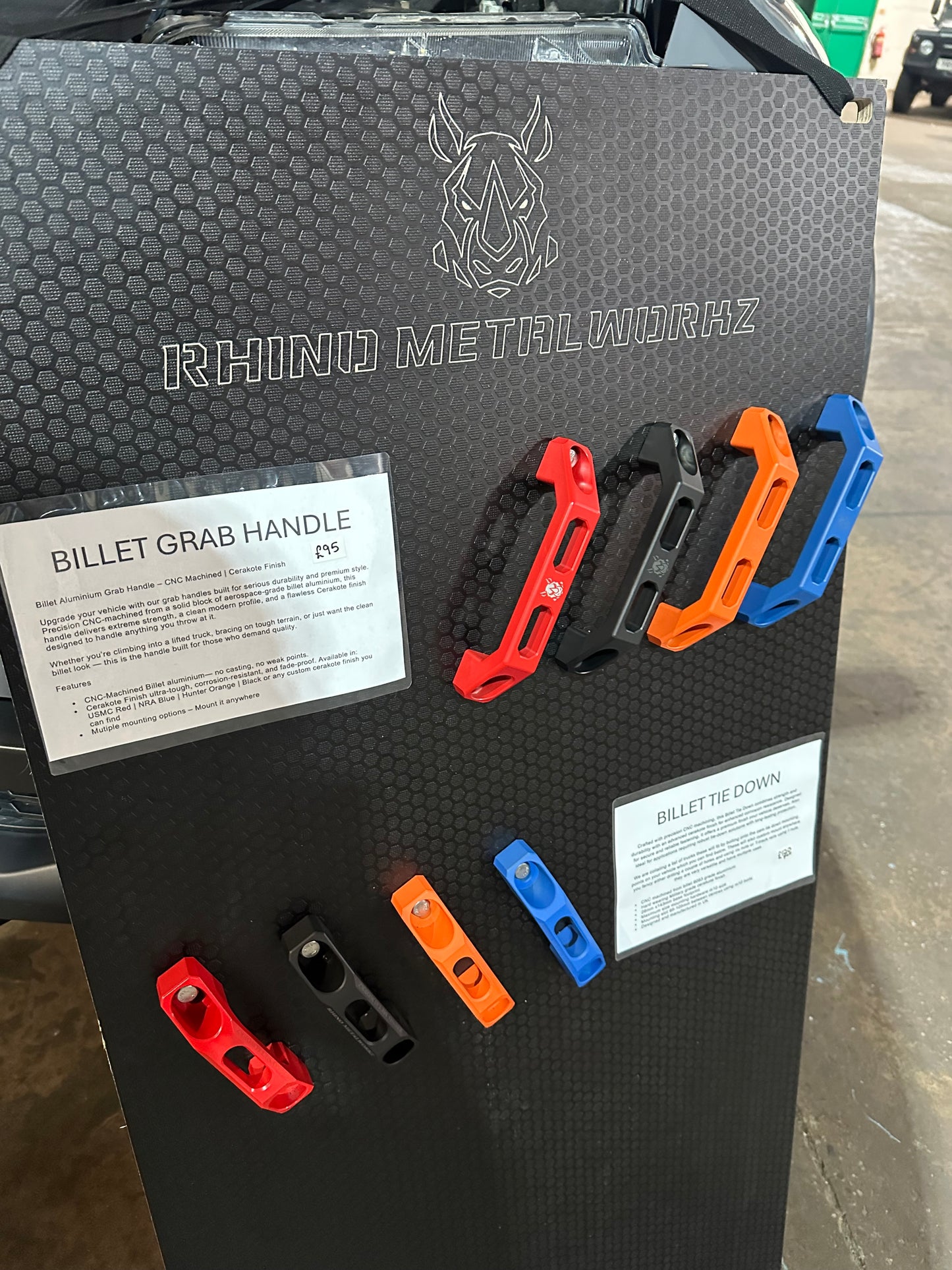 CNC Billet Grab Handle
