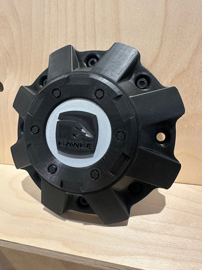 Custom Designed and made wheel centre caps