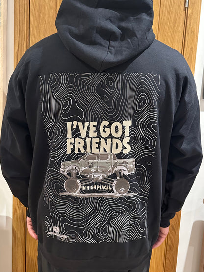 Friends in high places hoodie