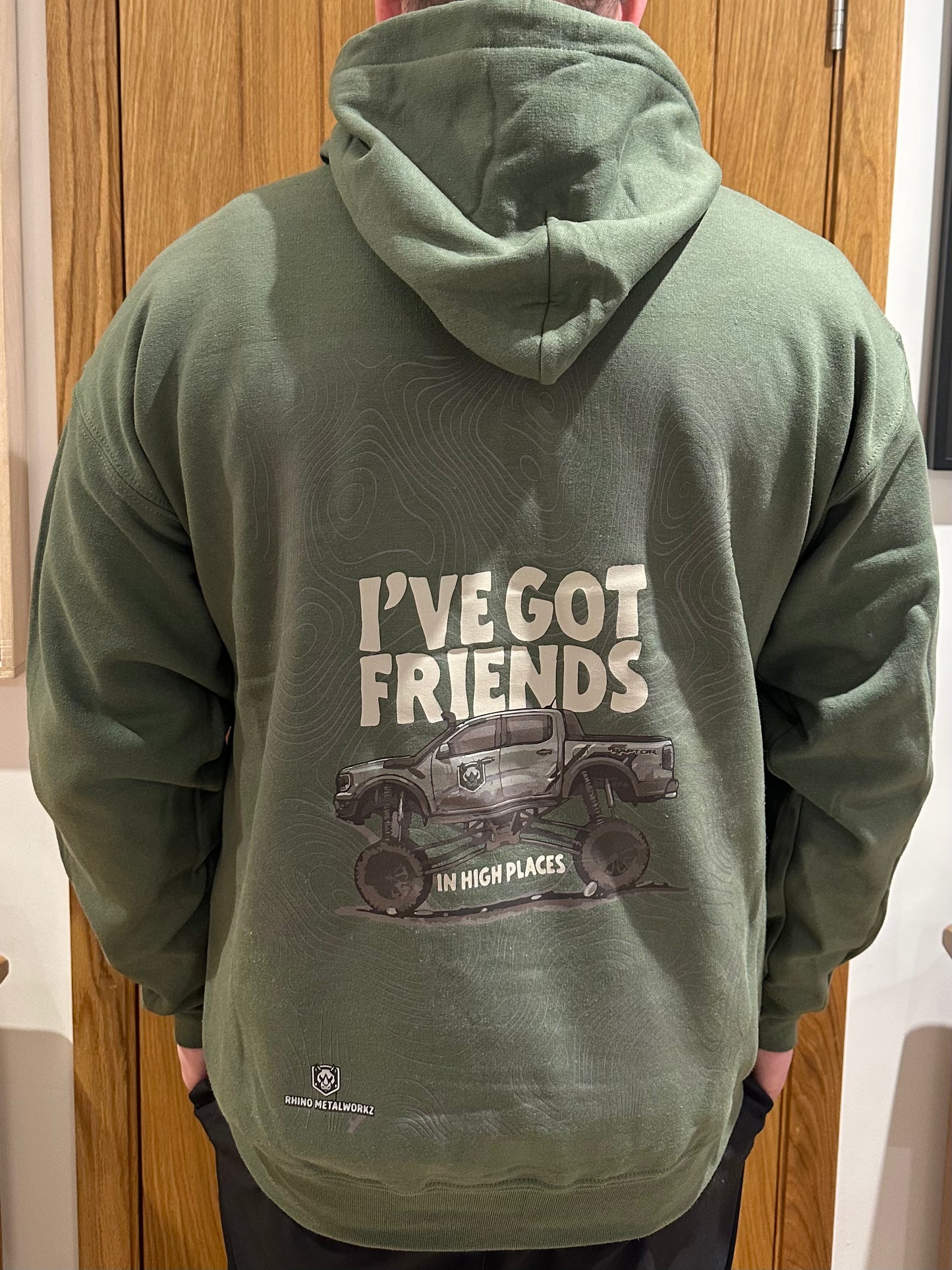 Friends in high places hoodie