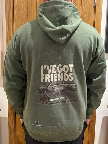 Friends in high places hoodie