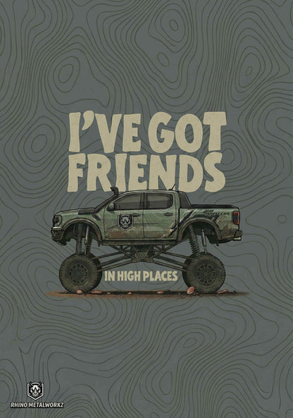 Friends in high places hoodie