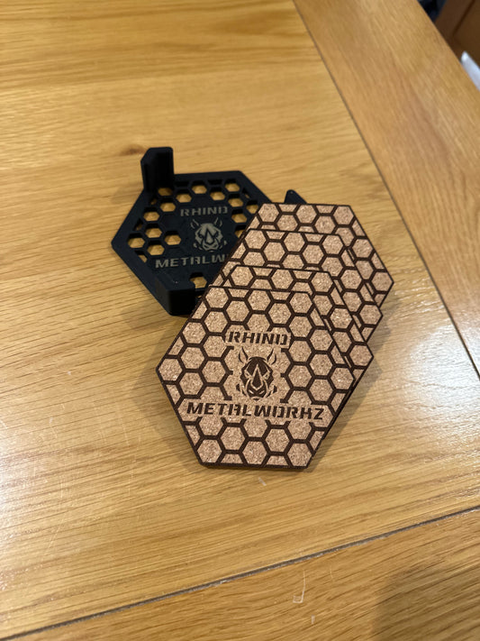 Hex coasters
