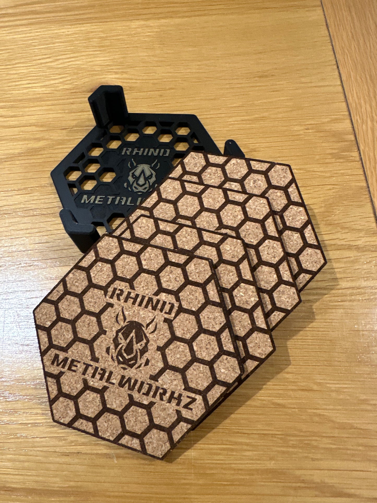 Hex coasters