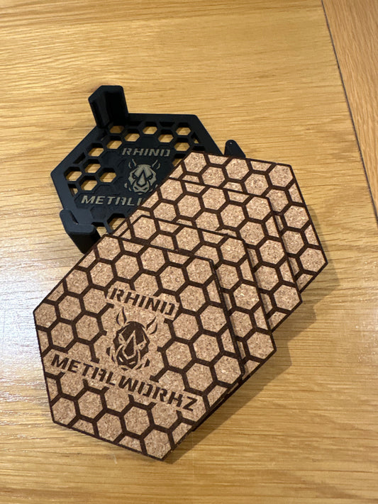 Hex coasters